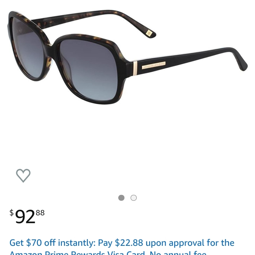 New Anne Klein sunglasses with case - Picture 7 of 8